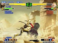 une photo d'Ã©cran de The King of Fighters 2000 sur Sega Dreamcast